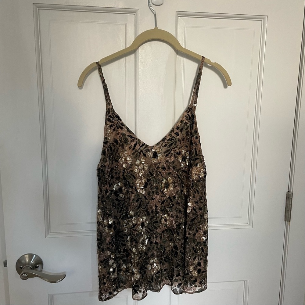 Seen Worn Kept Anthropologie Embellished Cami XS